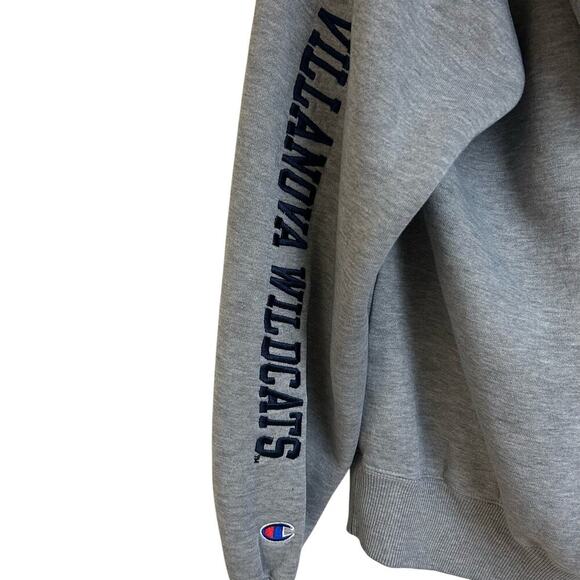 Villanova Wildcats Gray Hoodie Sweatshirt Villanova University Womens Size S - Picture 4 of 8